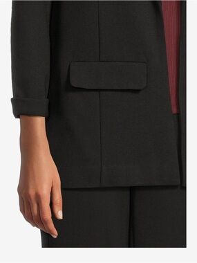 Liverpool Black Tailored Blazer with Flap Pocket